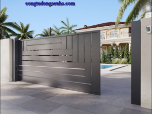 Thi công, lắp đặt cổng tự động Trà Vinh an toàn 100%