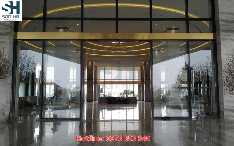 Cửa trượt tự động cho khách sạn